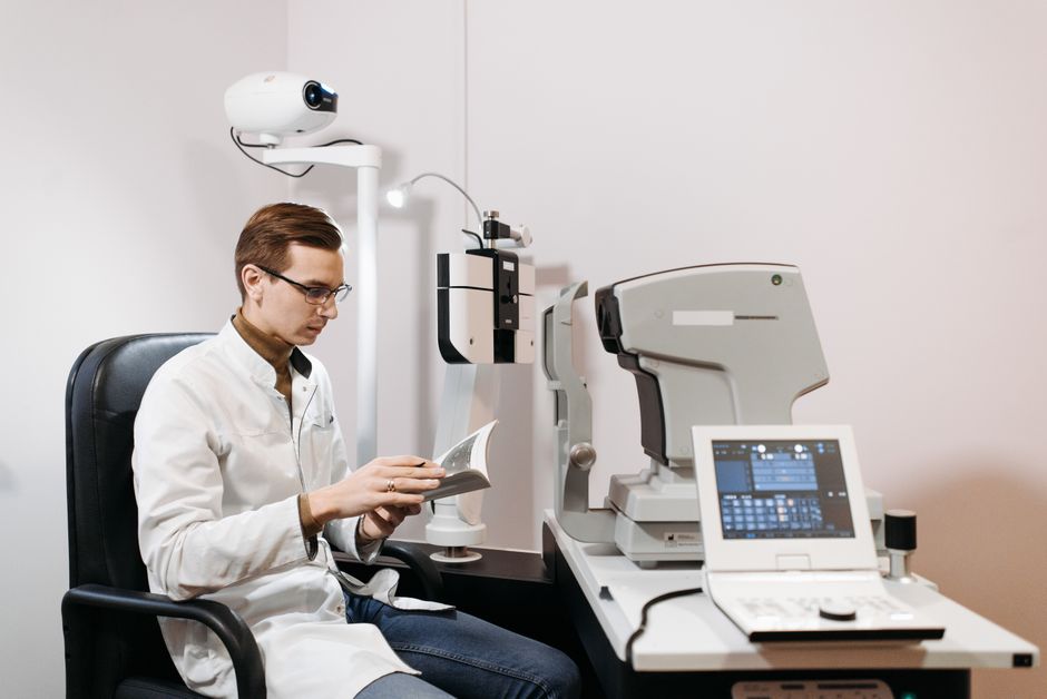 Eye exam that vision insurance helps cover, showing is vision insurance worth it